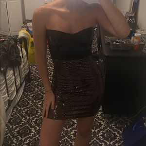 Mini sequin dress